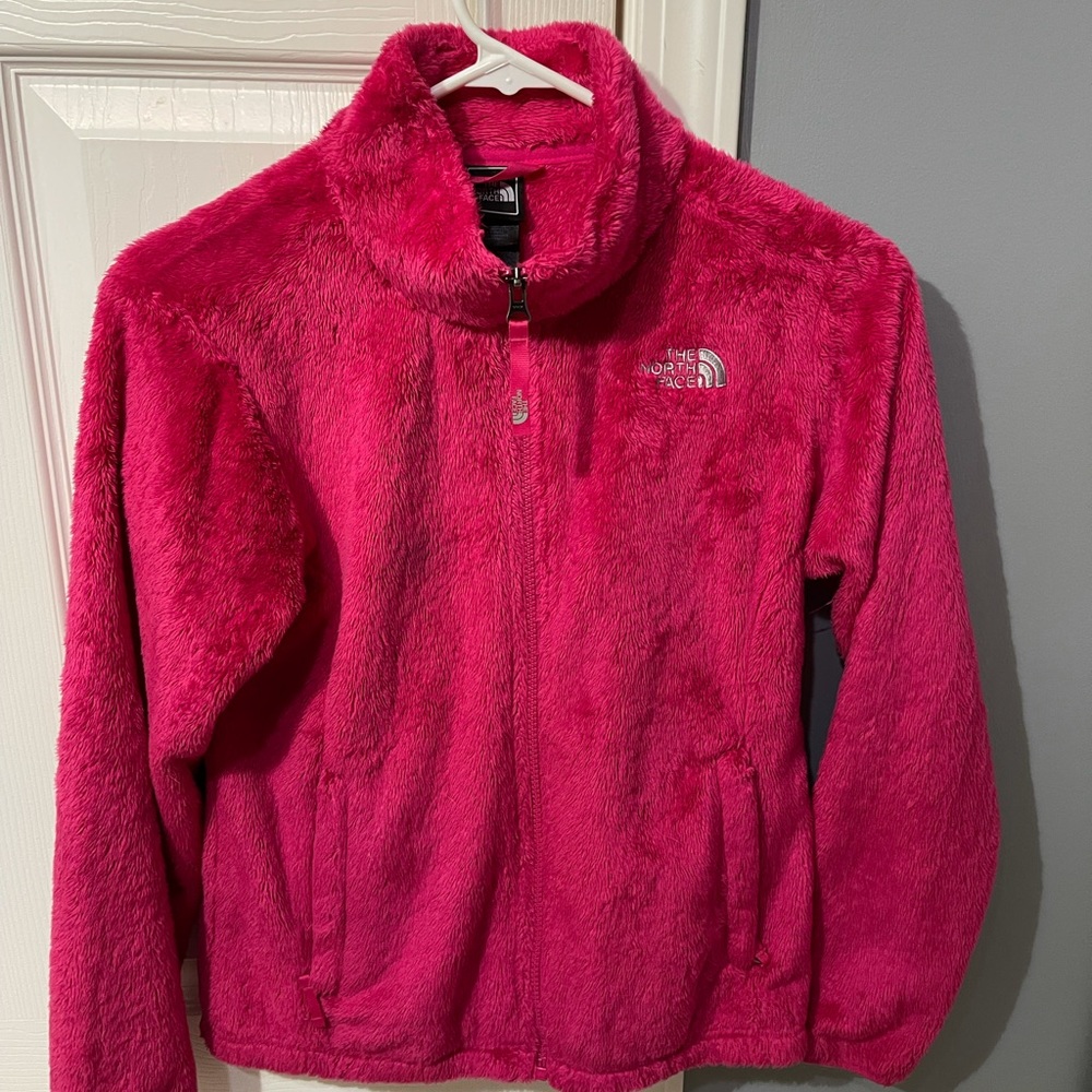 Girls Zip Up NorthFace Jacket